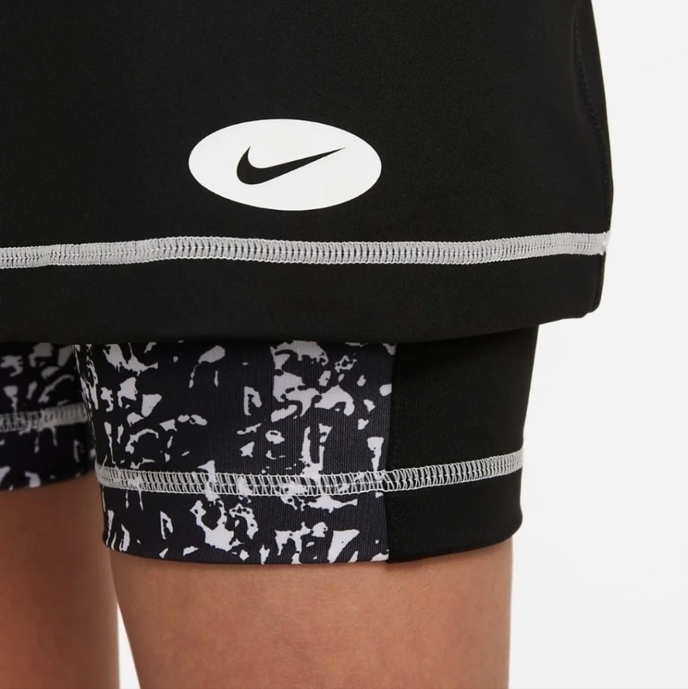 Nike Dri-fit Icon Clash 2-in-1 Training Skirt, Size Small Activewear Tennis Golf